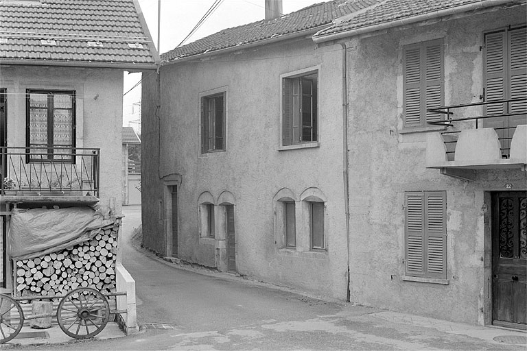 Quartier du Bourg Dessus. © Jérôme Mongreville / Région Bourgogne-Franche-Comté, Inventaire du patrimoine - 1996