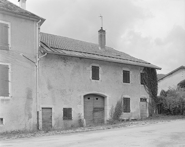 Face nord-est de la ferme. © Jérôme Mongreville / Région Bourgogne-Franche-Comté, Inventaire du patrimoine - 1996