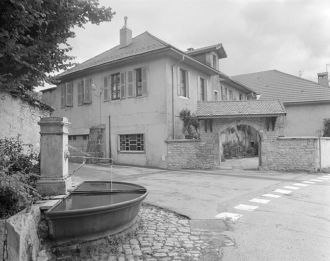 Le presbytère. © Jérôme Mongreville / Région Bourgogne-Franche-Comté, Inventaire du patrimoine - 1996
