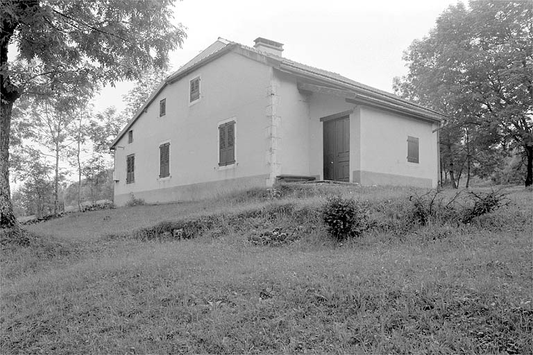 Façade antérieure de la fromagerie. © Jérôme Mongreville / Région Bourgogne-Franche-Comté, Inventaire du patrimoine - 1996