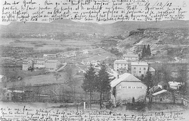 Lizon - Lavans (Jura). © Jérôme  Mongreville (reproduction) / Région Bourgogne-Franche-Comté, Inventaire du patrimoine - 1996