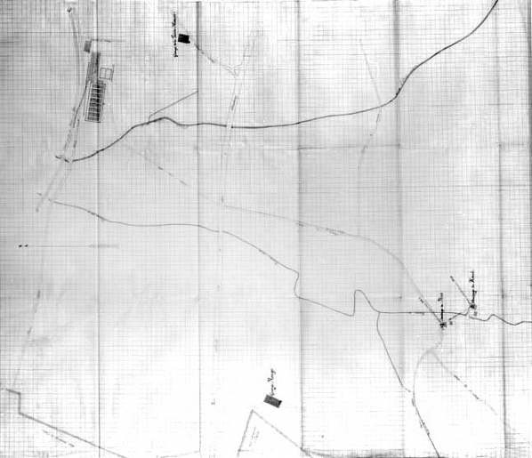Plan en appui à la demande en autorisation d'exploiter la mine de sel de Poligny. © Jérôme Mongreville / Région Bourgogne-Franche-Comté, Inventaire du patrimoine - 1996 Plan en appui à la demande en autorisation d'exploiter la mine de sel de Poligny. © Jérôme Mongreville / Région Bourgogne-Franche-Comté, Inventaire du patrimoine - 1996