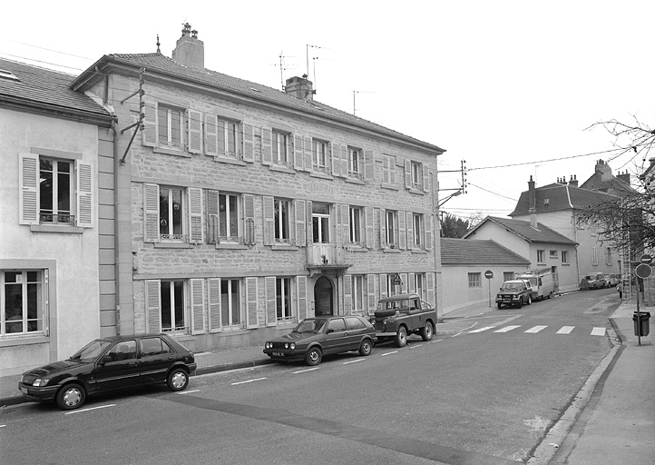 Façade antérieure du logement. © Jérôme Mongreville / Région Bourgogne-Franche-Comté, Inventaire du patrimoine - 1996