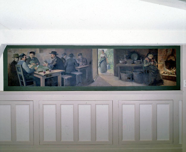 Scène d'auberge, vue générale. © Jérôme Mongreville / Région Bourgogne-Franche-Comté, Inventaire du patrimoine - 1997