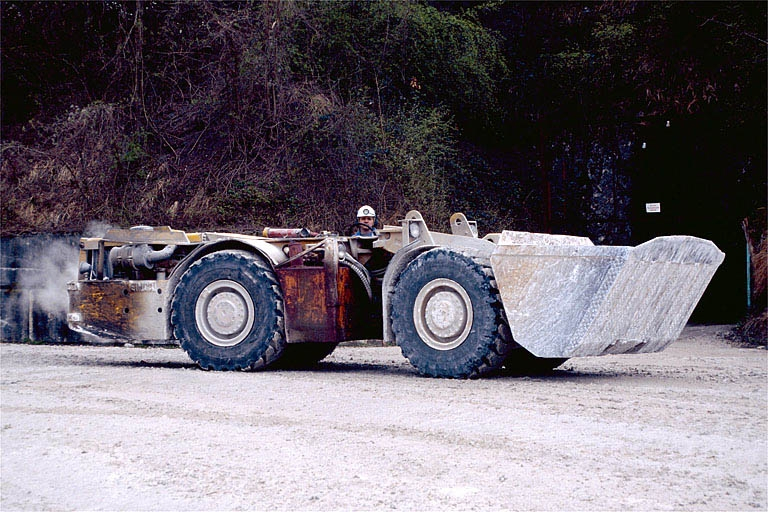 Un chargeur EIMCO. © Yves Sancey / Région Bourgogne-Franche-Comté, Inventaire du patrimoine - 1997