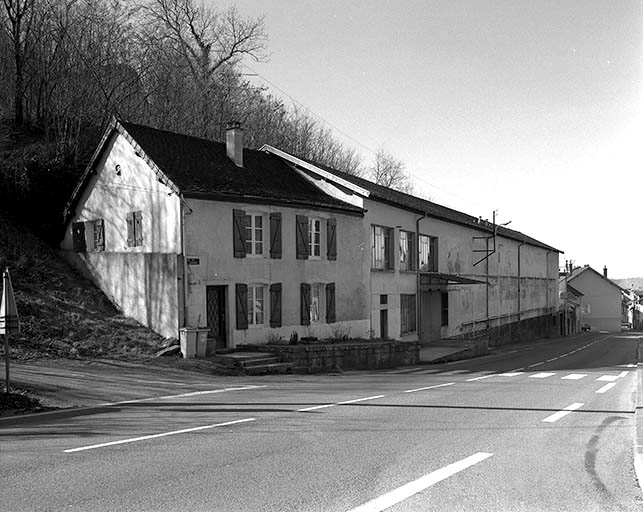 Logement, bureau et atelier de fabrication. © Yves Sancey / Région Bourgogne-Franche-Comté, Inventaire du patrimoine - 1997