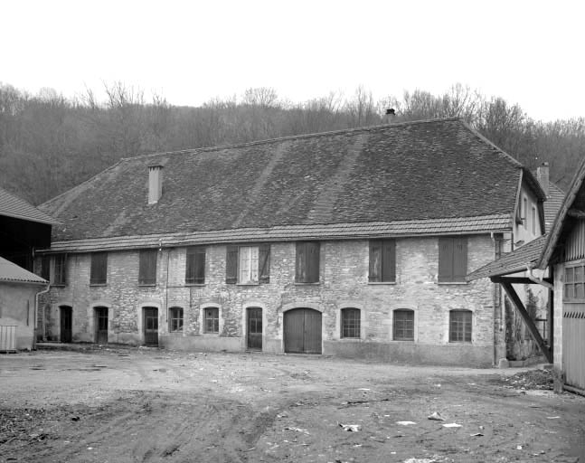 Logements d'ouvriers. © Jérôme Mongreville / Région Bourgogne-Franche-Comté, Inventaire du patrimoine - 1997
