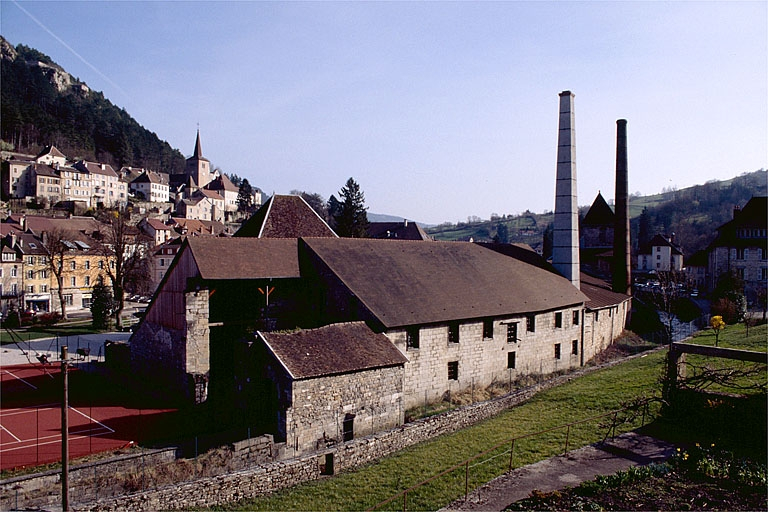  établissement thermal saline © Yves Sancey / Région Bourgogne-Franche-Comté, Inventaire du patrimoine - 1997