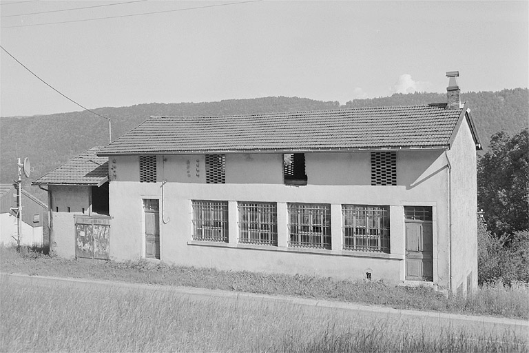 Atelier de pipier, C.D. 126E. © Jérôme Mongreville / Région Bourgogne-Franche-Comté, Inventaire du patrimoine - 1997