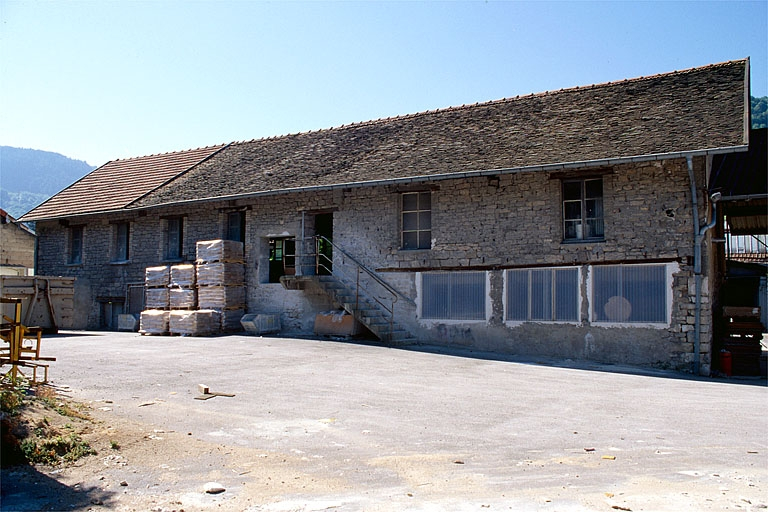 Ancien atelier de préparation de la pâte et des émaux. © Yves Sancey / Région Bourgogne-Franche-Comté, Inventaire du patrimoine - 1997