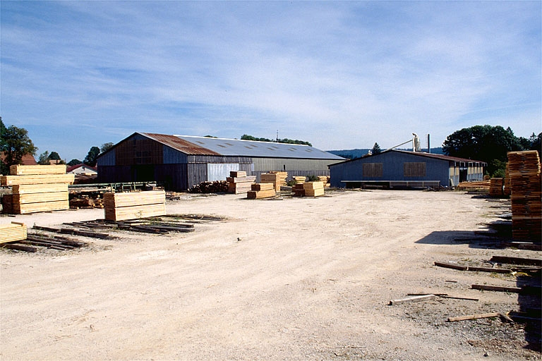 Vue d'ensemble depuis l'ouest. © Yves Sancey / Région Bourgogne-Franche-Comté, Inventaire du patrimoine - 1997