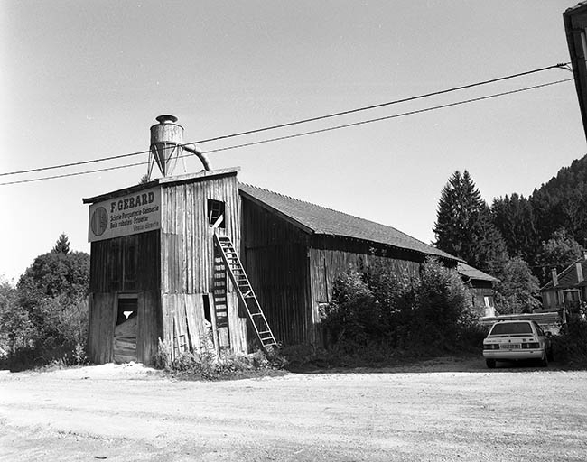 La parqueterie (désaffectée). © Yves Sancey / Région Bourgogne-Franche-Comté, Inventaire du patrimoine - 1997