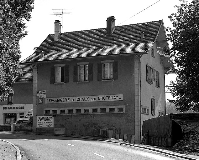 Façade nord. © Yves Sancey / Région Bourgogne-Franche-Comté, Inventaire du patrimoine - 1997
