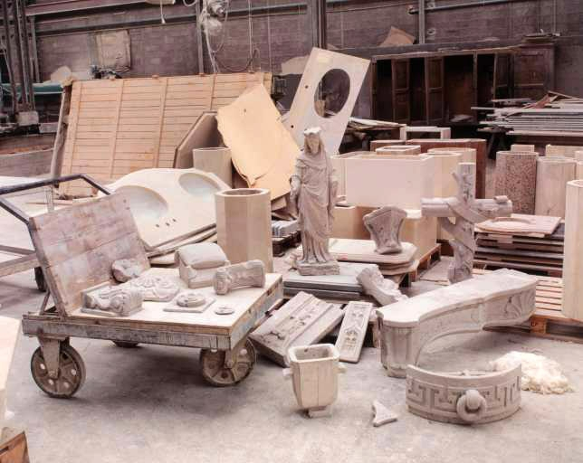 Modèles de sculpture. © Yves Sancey / Région Bourgogne-Franche-Comté, Inventaire du patrimoine - 1997