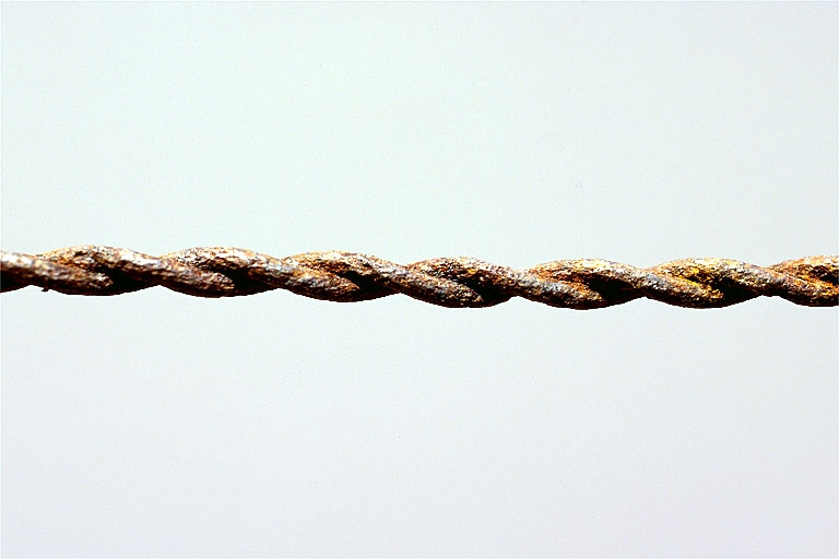 Détail du fil hélicoïdal. © Yves Sancey / Région Bourgogne-Franche-Comté, Inventaire du patrimoine - 1997