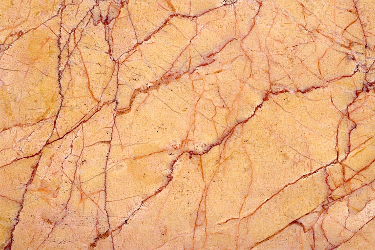 Echantillon de marbre de Pratz dit Jaune fleuri. © Yves Sancey / Région Bourgogne-Franche-Comté, Inventaire du patrimoine - 1997