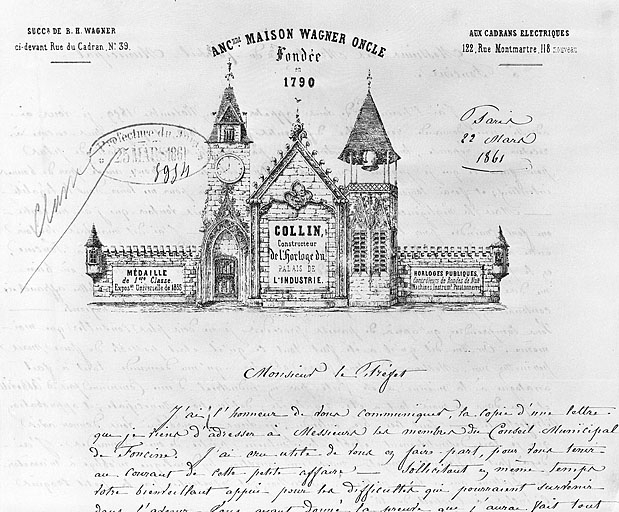 [Papier à en-tête]. © Yves Sancey / Région Bourgogne-Franche-Comté, Inventaire du patrimoine - 1997