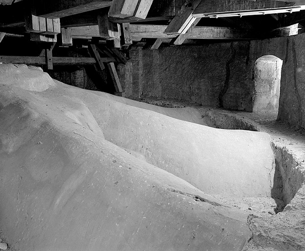 Détail de l'intrados des voûtes de l'abside. © Jérôme Mongreville / Région Bourgogne-Franche-Comté, Inventaire du patrimoine - 1997