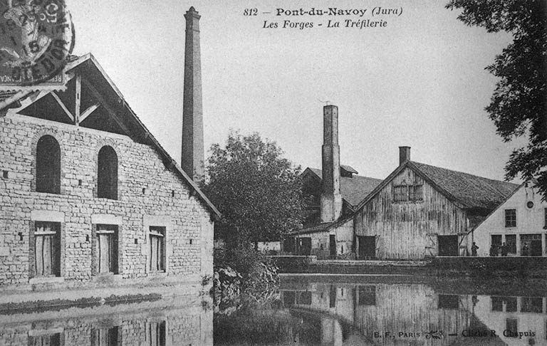 Pont-du-Navoy (Jura). Les Forges - La Tréfilerie. © Jérôme  Mongreville (reproduction) / Région Bourgogne-Franche-Comté, Inventaire du patrimoine - 1998