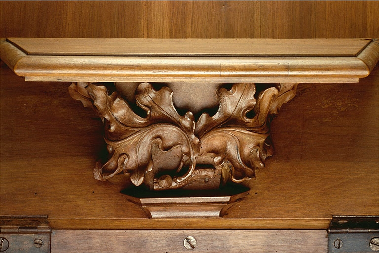 Miséricorde de la seizième stalle haute. © Jérôme Mongreville / Région Bourgogne-Franche-Comté, Inventaire du patrimoine - 1998