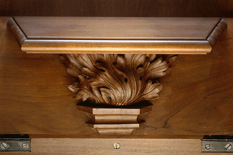 Miséricorde de la quatorzième stalle basse. © Jérôme Mongreville / Région Bourgogne-Franche-Comté, Inventaire du patrimoine - 1998