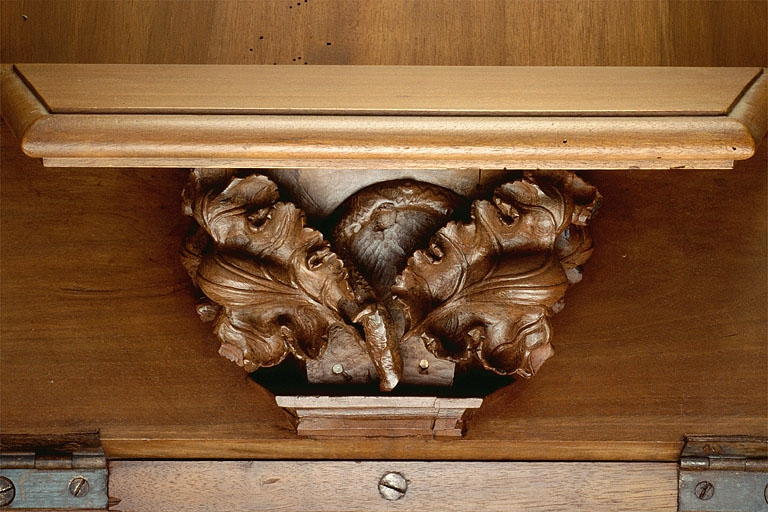 Miséricorde de la quatorzième stalle haute. © Jérôme Mongreville / Région Bourgogne-Franche-Comté, Inventaire du patrimoine - 1998
