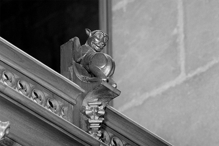 Vue de la dix-septième statuette : animal. © Jérôme Mongreville / Région Bourgogne-Franche-Comté, Inventaire du patrimoine - 1998