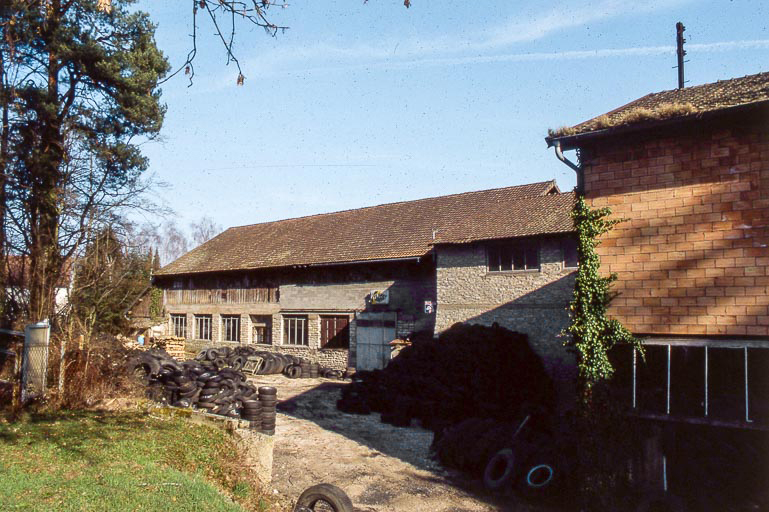 Façades occidentales des magasins industriels. © Yves Sancey / Région Bourgogne-Franche-Comté, Inventaire du patrimoine - 1999