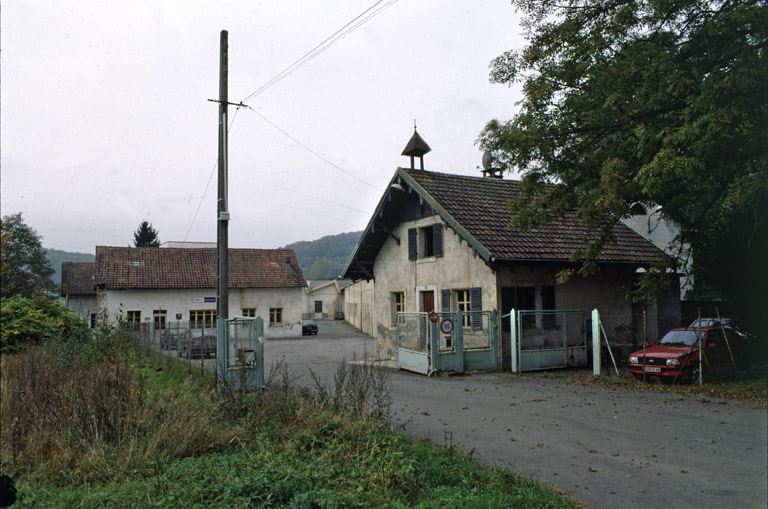 Entrée de l'usine. © Yves Sancey / Région Bourgogne-Franche-Comté, Inventaire du patrimoine - 1999