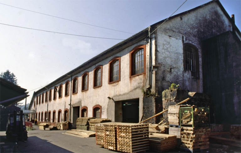 Atelier de fabrication (salle de tissage) depuis le nord. © Yves Sancey / Région Bourgogne-Franche-Comté, Inventaire du patrimoine - 1999