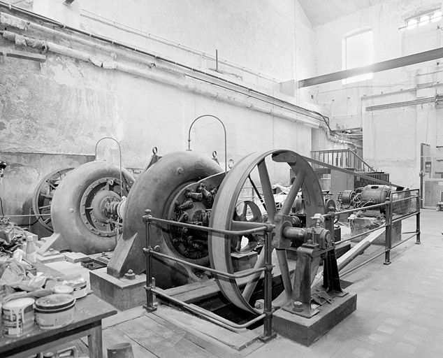 Turbine Francis (1929). © Yves Sancey / Région Bourgogne-Franche-Comté, Inventaire du patrimoine - 1999