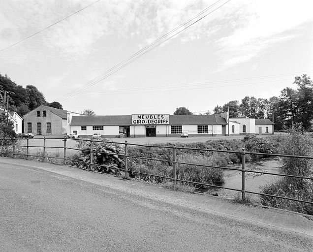 Vue d'ensemble depuis le pont de la Savoureuse. © Yves Sancey / Région Bourgogne-Franche-Comté, Inventaire du patrimoine - 1999