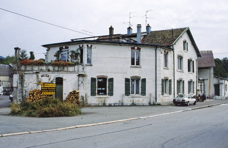 Vue d'ensemble depuis l'avenue de Schwabmünchen. © Yves Sancey / Région Bourgogne-Franche-Comté, Inventaire du patrimoine - 1999