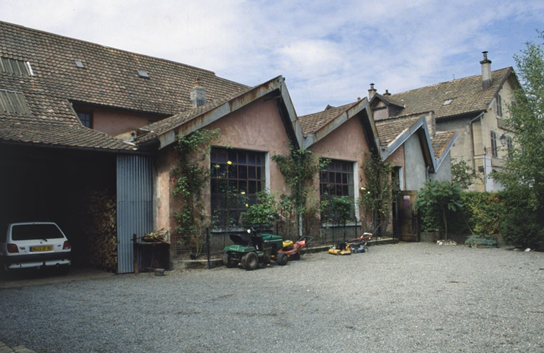 Sheds de l'atelier de fabrication. © Yves Sancey / Région Bourgogne-Franche-Comté, Inventaire du patrimoine - 1999
