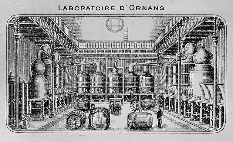Laboratoire d'Ornans, 1914. © Jérôme Mongreville / Région Bourgogne-Franche-Comté, Inventaire du patrimoine - 2000