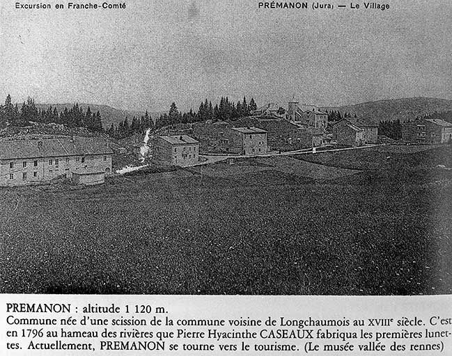 Excursion en Franche-Comté - Prémanon (Jura) - Le Village. © Jérôme  Mongreville (reproduction) / Région Bourgogne-Franche-Comté, Inventaire du patrimoine - 2000