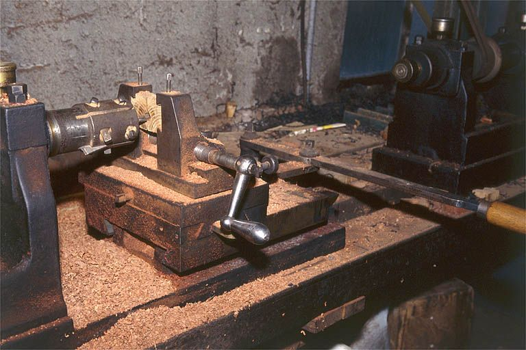 Mèche et chariot mobile. © Jérôme Mongreville / Région Bourgogne-Franche-Comté, Inventaire du patrimoine - 2000