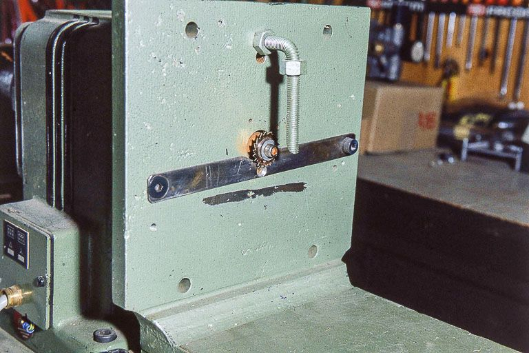 Détail de la lame circulaire (côté rainureuse). © Jérôme Mongreville / Région Bourgogne-Franche-Comté, Inventaire du patrimoine - 2000