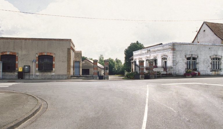 L'entrée depuis la rue de la Câblerie. © Yves Sancey / Région Bourgogne-Franche-Comté, Inventaire du patrimoine - 2000