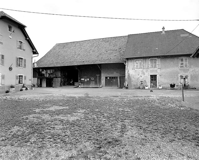 Parties agricoles et logement. © Yves Sancey / Région Bourgogne-Franche-Comté, Inventaire du patrimoine - 2000