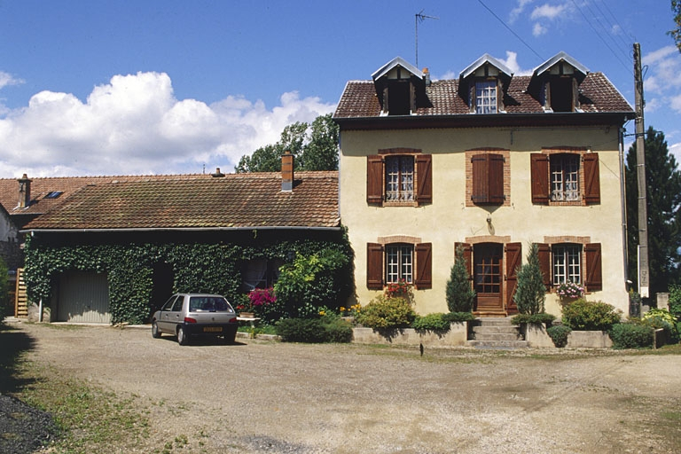 Logement et bureau. © Yves Sancey / Région Bourgogne-Franche-Comté, Inventaire du patrimoine - 2000