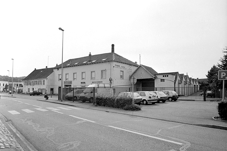 Vue d'ensemble depuis le nord-ouest. © Yves Sancey / Région Bourgogne-Franche-Comté, Inventaire du patrimoine - 2000