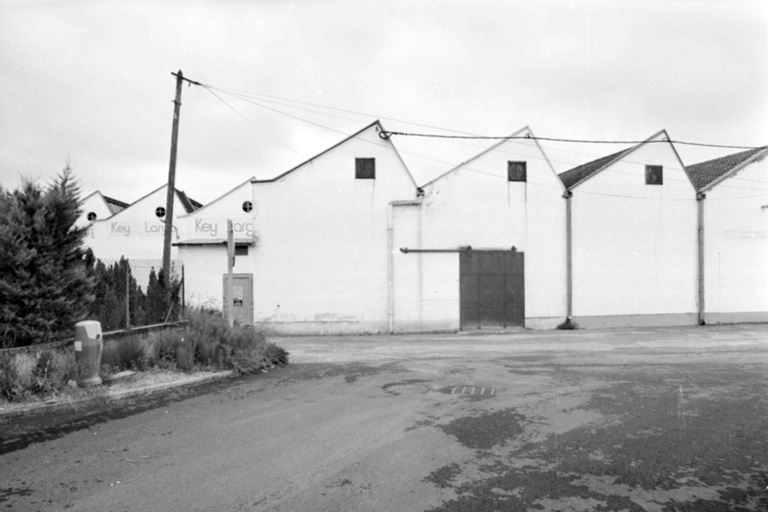 Murs-pignons des sheds sud. © Yves Sancey / Région Bourgogne-Franche-Comté, Inventaire du patrimoine - 2000