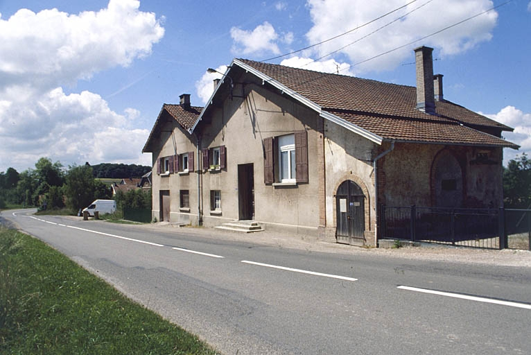 Chaufferie et salle des machines depuis le nord. © Yves Sancey / Région Bourgogne-Franche-Comté, Inventaire du patrimoine - 2000