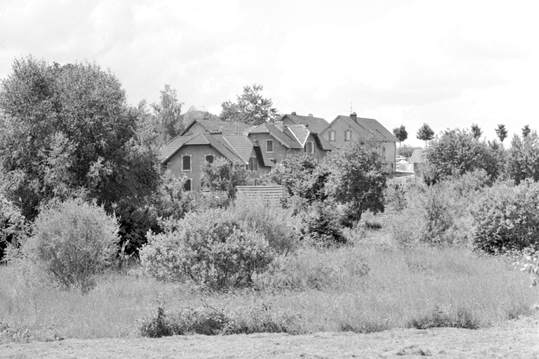 Vue d'ensemble de la cité ouvrière. © Yves Sancey / Région Bourgogne-Franche-Comté, Inventaire du patrimoine - 2000
