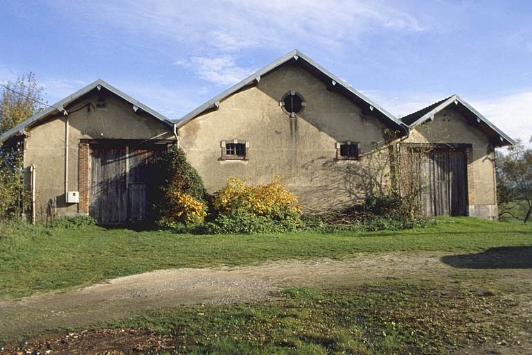 Murs-pignons du fenil. © Yves Sancey / Région Bourgogne-Franche-Comté, Inventaire du patrimoine - 2000