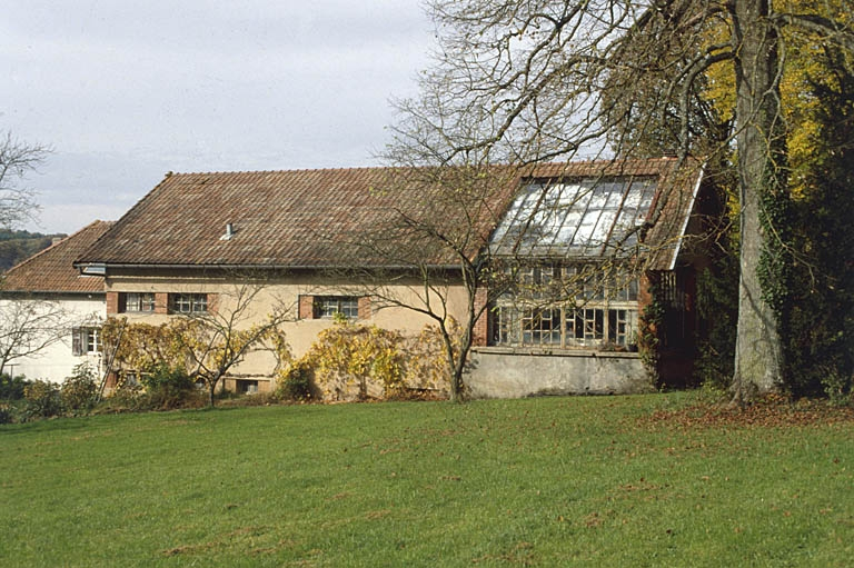 Logement et serre. © Yves Sancey / Région Bourgogne-Franche-Comté, Inventaire du patrimoine - 2000