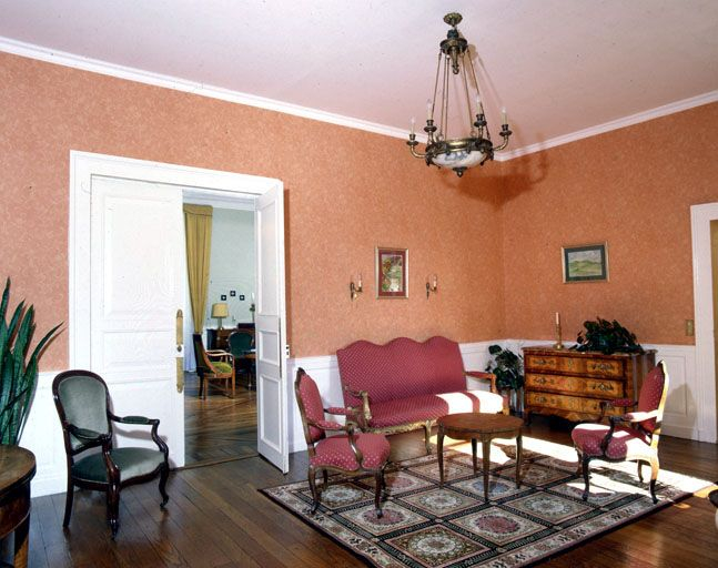 Le vestibule. © Yves Sancey / Région Bourgogne-Franche-Comté, Inventaire du patrimoine - 2001