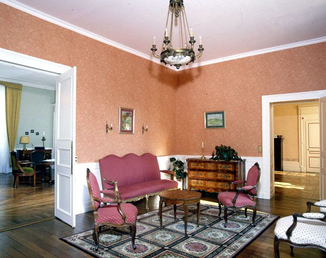 Le vestibule. © Yves Sancey / Région Bourgogne-Franche-Comté, Inventaire du patrimoine - 2001