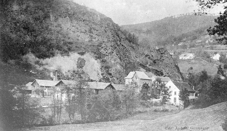 Auxelles-Haut (Haut-Rhin) - Château des Roches. © Jérôme  Mongreville (reproduction) / Région Bourgogne-Franche-Comté, Inventaire du patrimoine - 2001